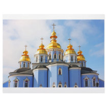 Golden copes of in cathedral in Kiev Letterhead