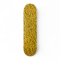 Golden corn skate board