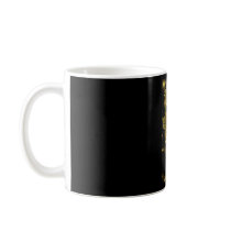 Golden Crackle Bunni Coffee Mugs