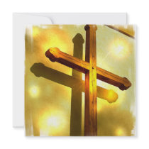 Golden Cross Invitation