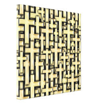 Golden Crosses Gallery Wrapped Canvas