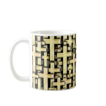 Golden Crosses Mug