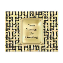 Golden Crosses Postcards