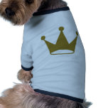 Golden crown doggie t-shirt