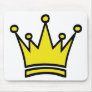 golden crown icon mousepads