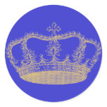 Golden Crown Sticker
