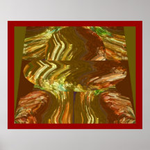 Golden Crystal Energy for Aura Cleaning Poster