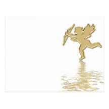 golden cupid post cards