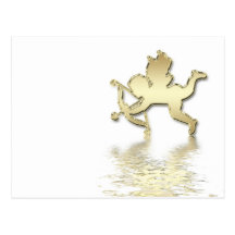 golden cupids post card