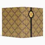 Golden Damask Binder