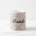 golden damask mug
