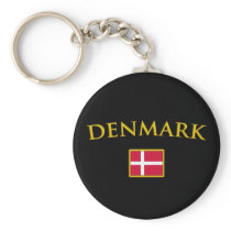 Golden Denmark Key Chains