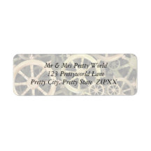 Golden Dharmacakra Return Address Labels