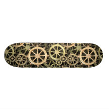 Golden Dharmacakra Skateboard