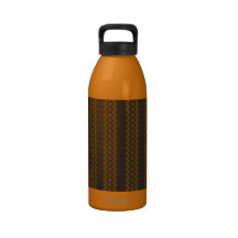Golden Diamonds Water Bottle