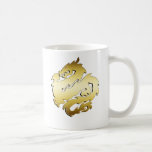 GOLDEN DRAGON COFFEE MUG
