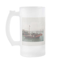 Golden Dragon Ferry Hong Kong Drinks Glass Coffee Mug