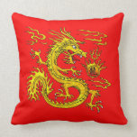 Golden Dragon Pillows