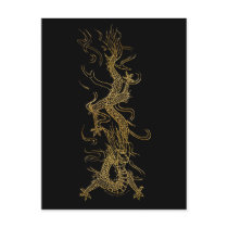 GOLDEN DRAGON Series Postcards