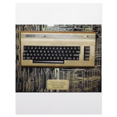 GOLDEN EDITION C64 CUSTOMIZED LETTERHEAD by LOOSIELUCY