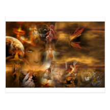 Golden Enchantment Post Cards