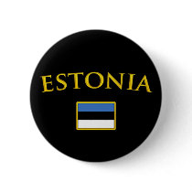 Golden Estonia Pin
