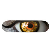 Golden eye skateboard