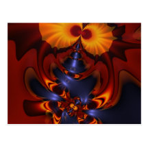 Golden Eyes – Amethyst & Amber Enchantment Postcards