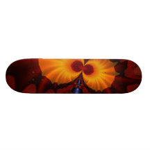 Golden Eyes – Amethyst & Amber Enchantment Skateboard
