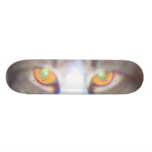 Golden Eyes skateboard