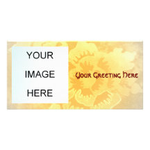 "Golden Fantasy" Photo Card