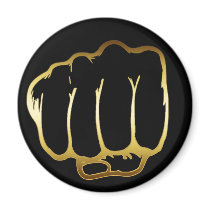 GOLDEN FIST MAGNET