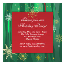Golden Flakes 5.25" x 5.25" Invitation