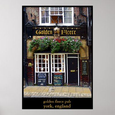 golden fleece print by chaffeel