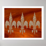 Golden Fleur de Lis SHOW Print
