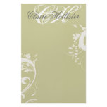Golden Floral  Monogrammed