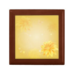 Golden Floral Tile Gift Box