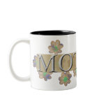 Golden Flowers For Mother mugs