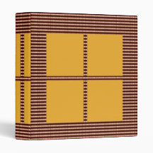 Golden Four Squares 3 Ring Binders
