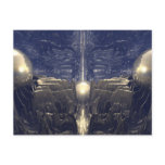 Golden Fractal Environment Postcards
