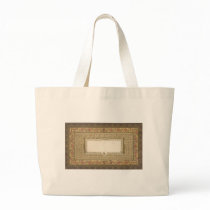 Golden Frame Beach Bag