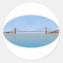 Golden Gate Bridge: 3D Model: Sticker