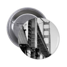 Golden Gate Bridge Button