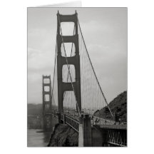 Golden Gate Bridge Card