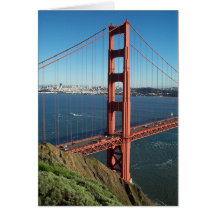 Golden Gate Bridge Card