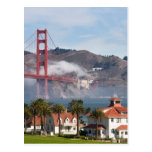 Golden Gate Bridge Coast Guard Station Post Card