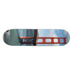 Golden gate bridge et point de fort à San Francisc Skateboards Customisés