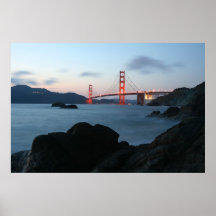 Golden Gate Bridge From Baker Beach Posters