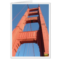 Golden Gate Bridge Greeting Card