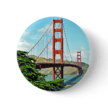 Golden Gate Bridge In San Francisco Pins